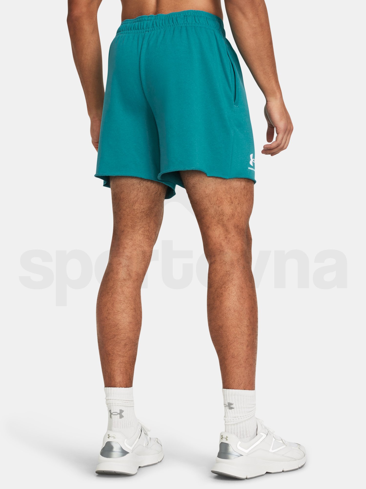 Šortky Under Armour UA Rival Terry 6in Short - modrá