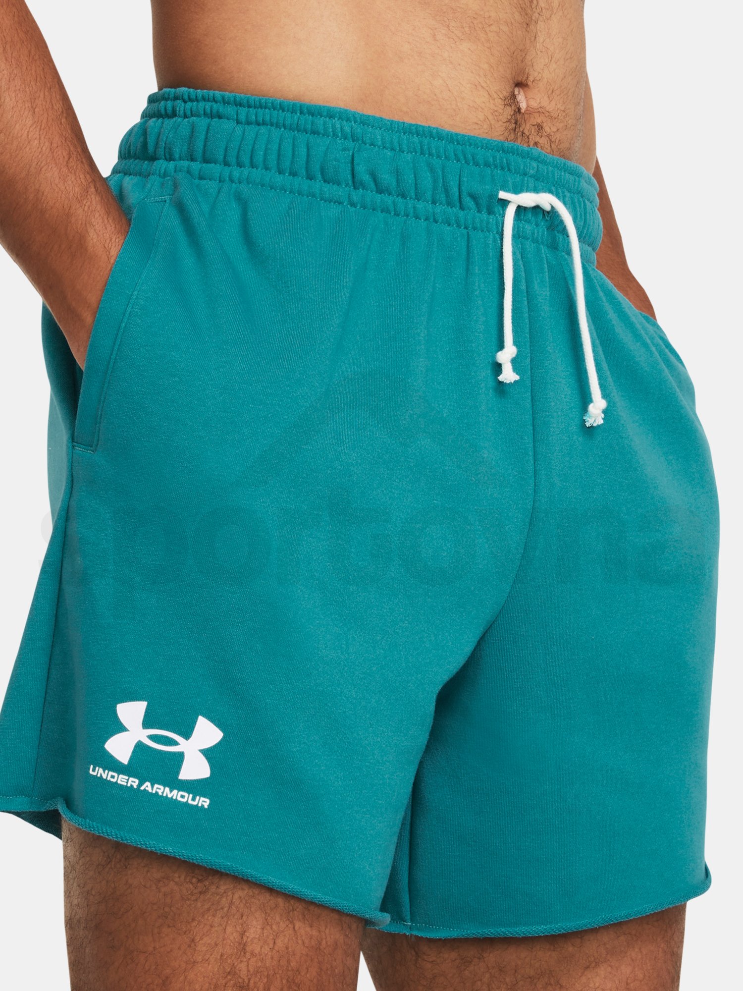 Šortky Under Armour UA Rival Terry 6in Short - modrá