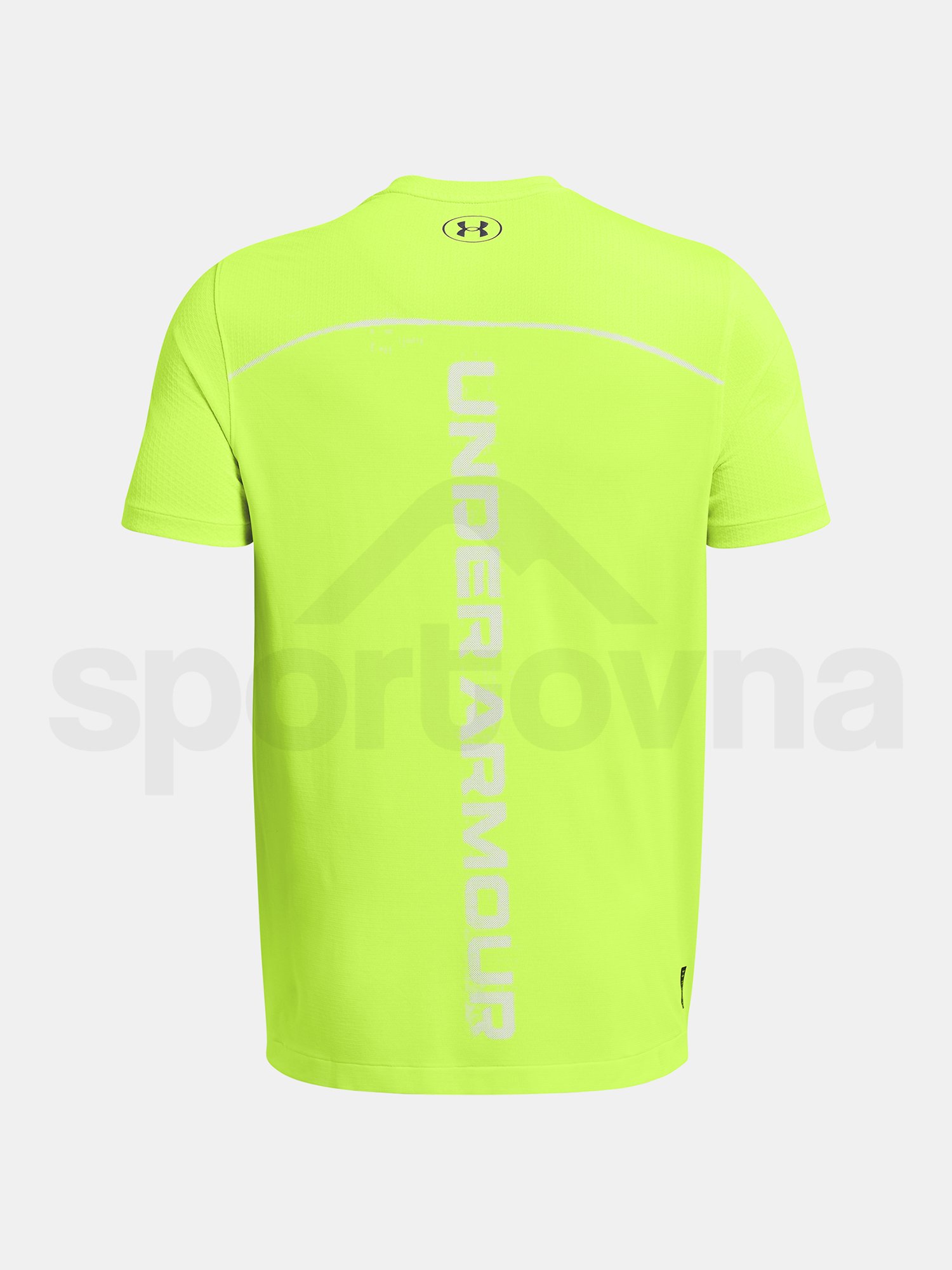 Tričko Under Armour UA Rush Seamless Wordmark SS - zelená