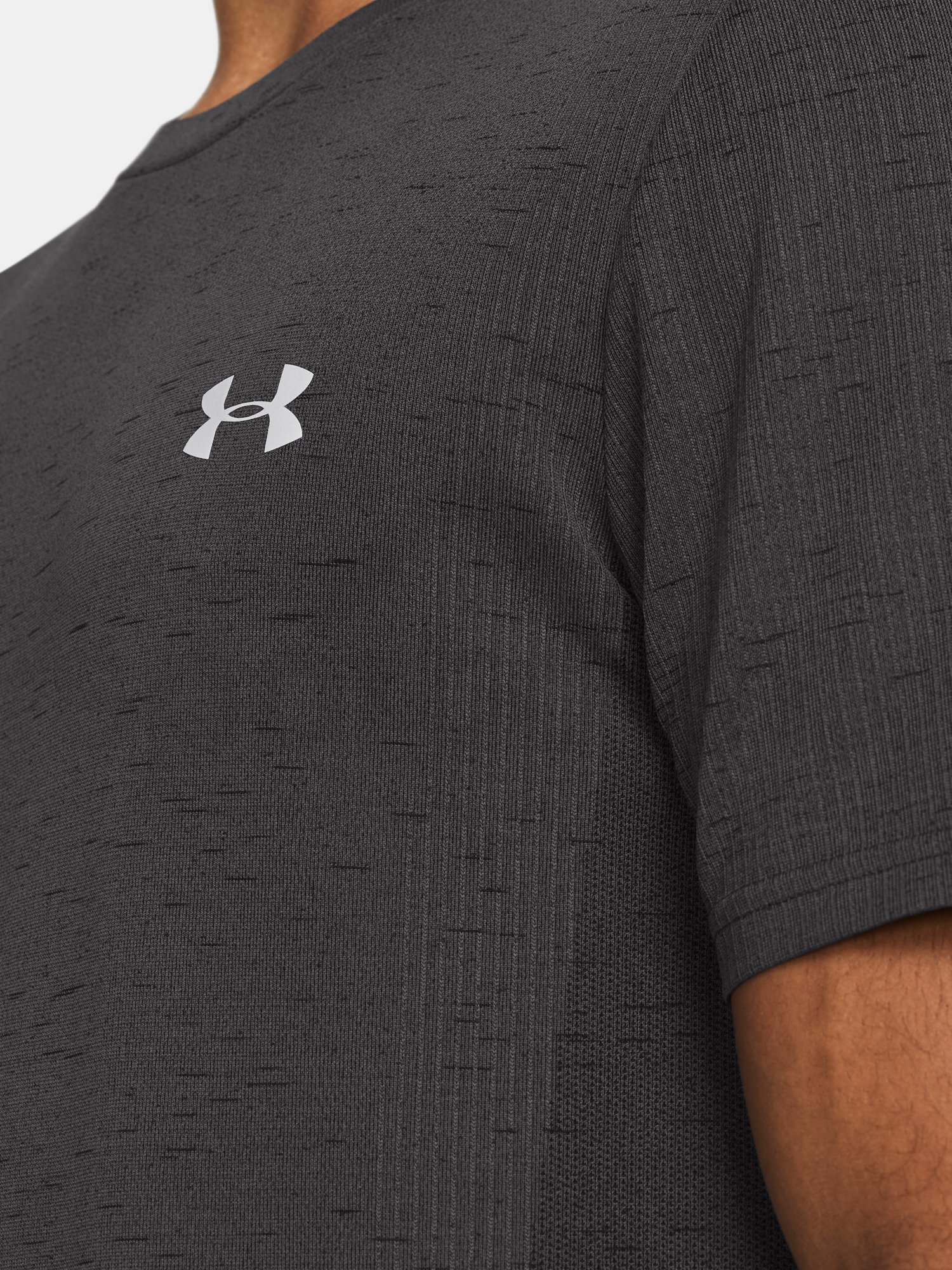 Tričko Under Armour Vanish Seamless SS - sivá