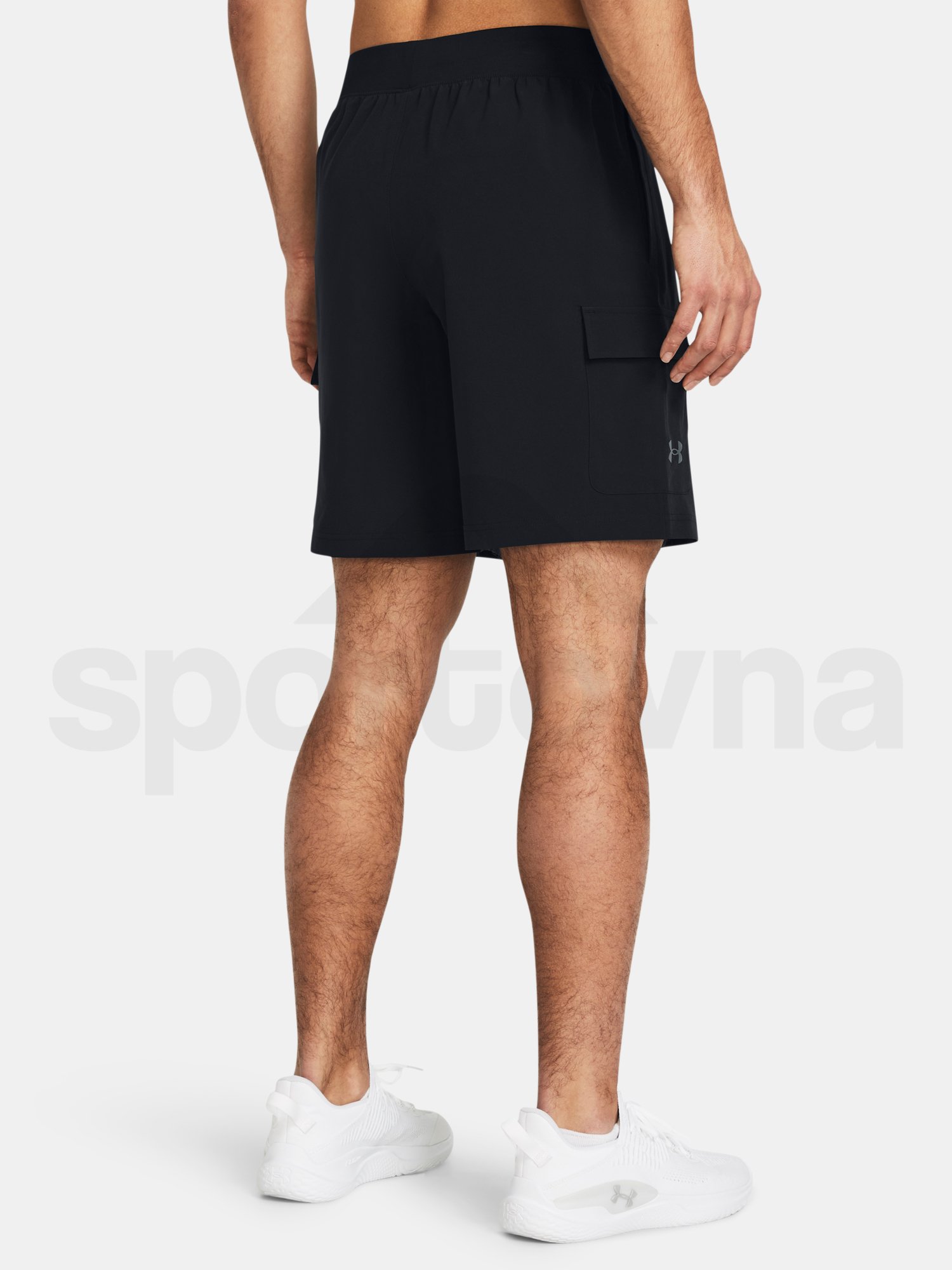 Kraťasy Under Armour Stretch Woven Cargo Short-BLK