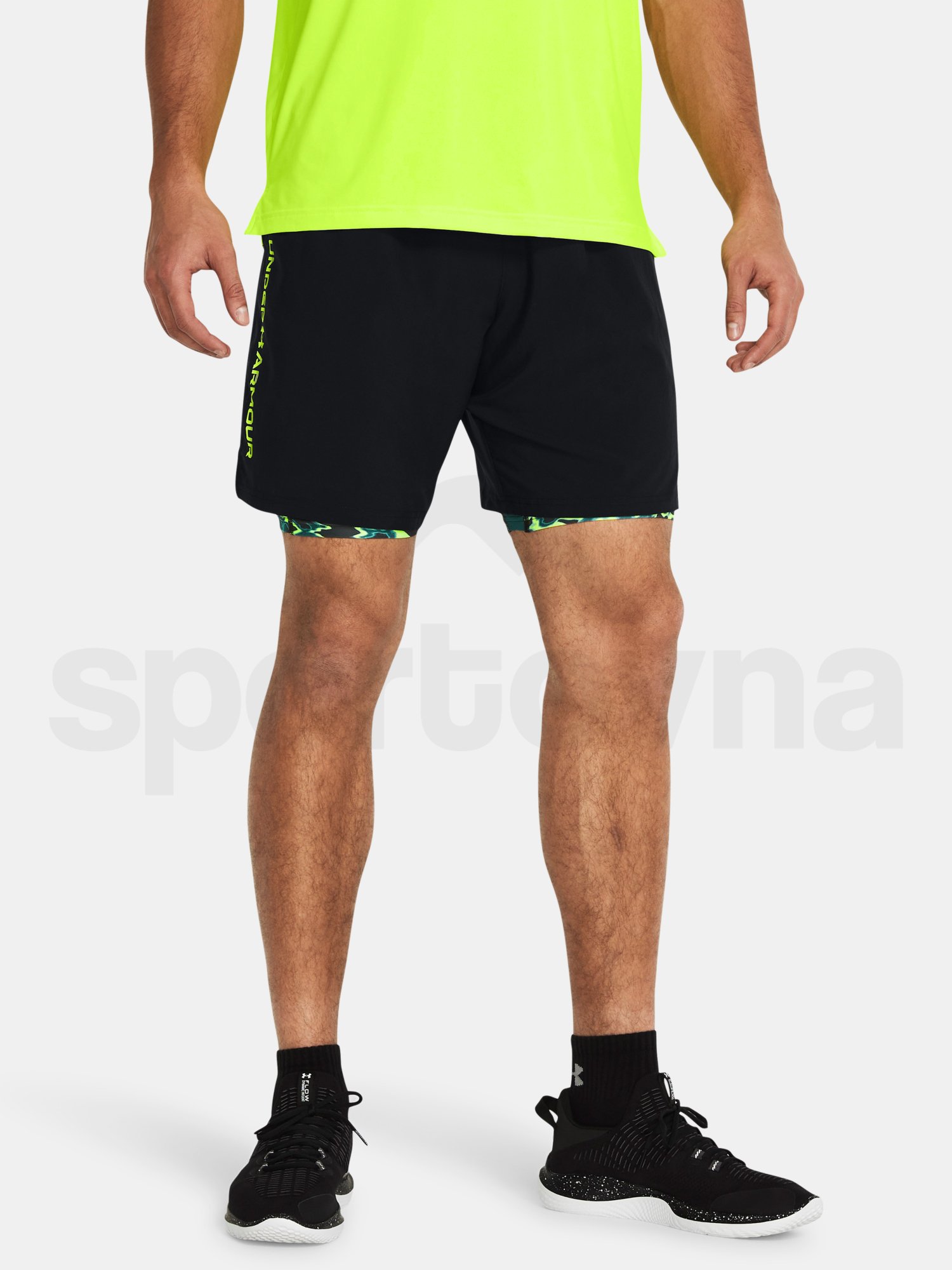 Šortky Under Armour UA Woven Wdmk Shorts - čierna