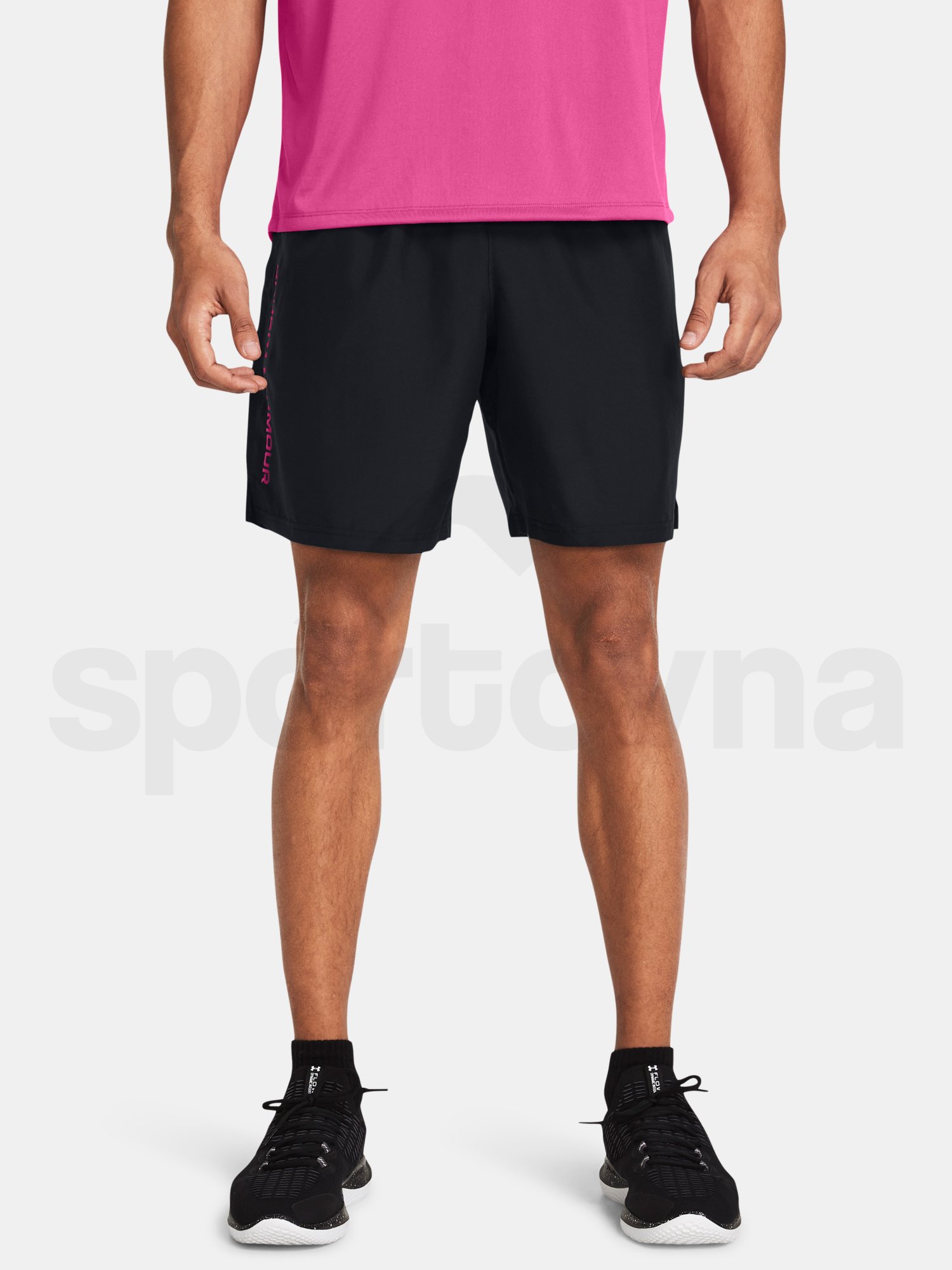 Šortky Under Armour UA Woven Wdmk - čierna