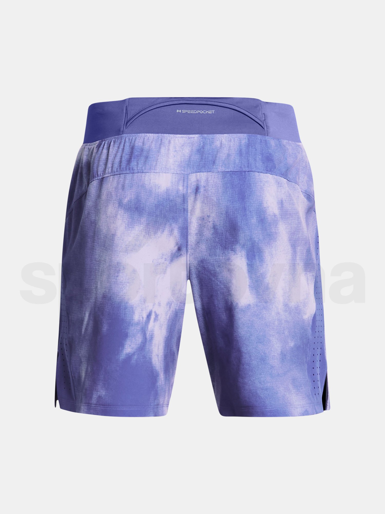 Šortky Under Armour UA LAUNCH PRO 7'' PRINTED SHORTS - fialová