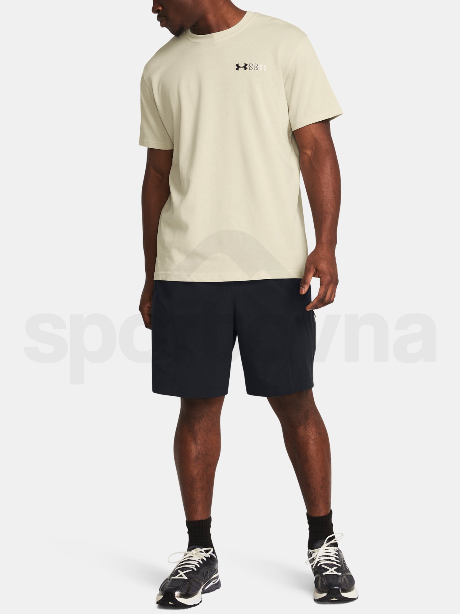 Kraťasy Under Armour UA Unstoppable Vented Short-BLK