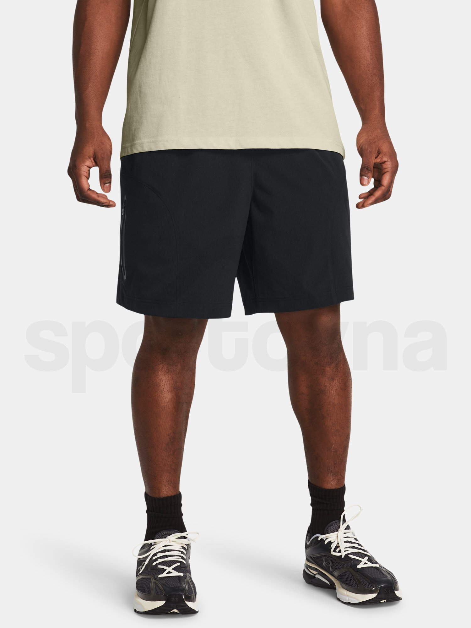 Kraťasy Under Armour UA Unstoppable Vented Short-BLK