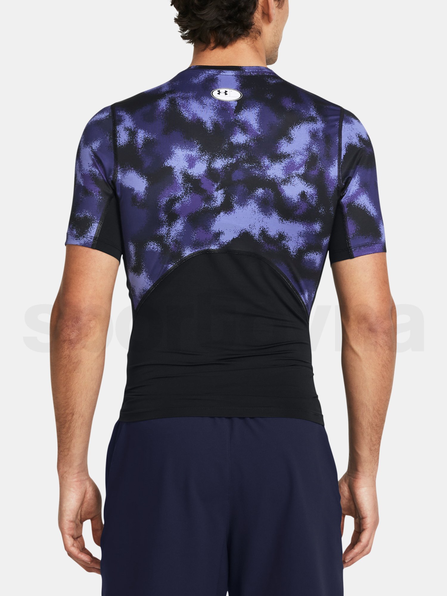 Tričko Under Armour UA HG Armour Printed SS-PPL