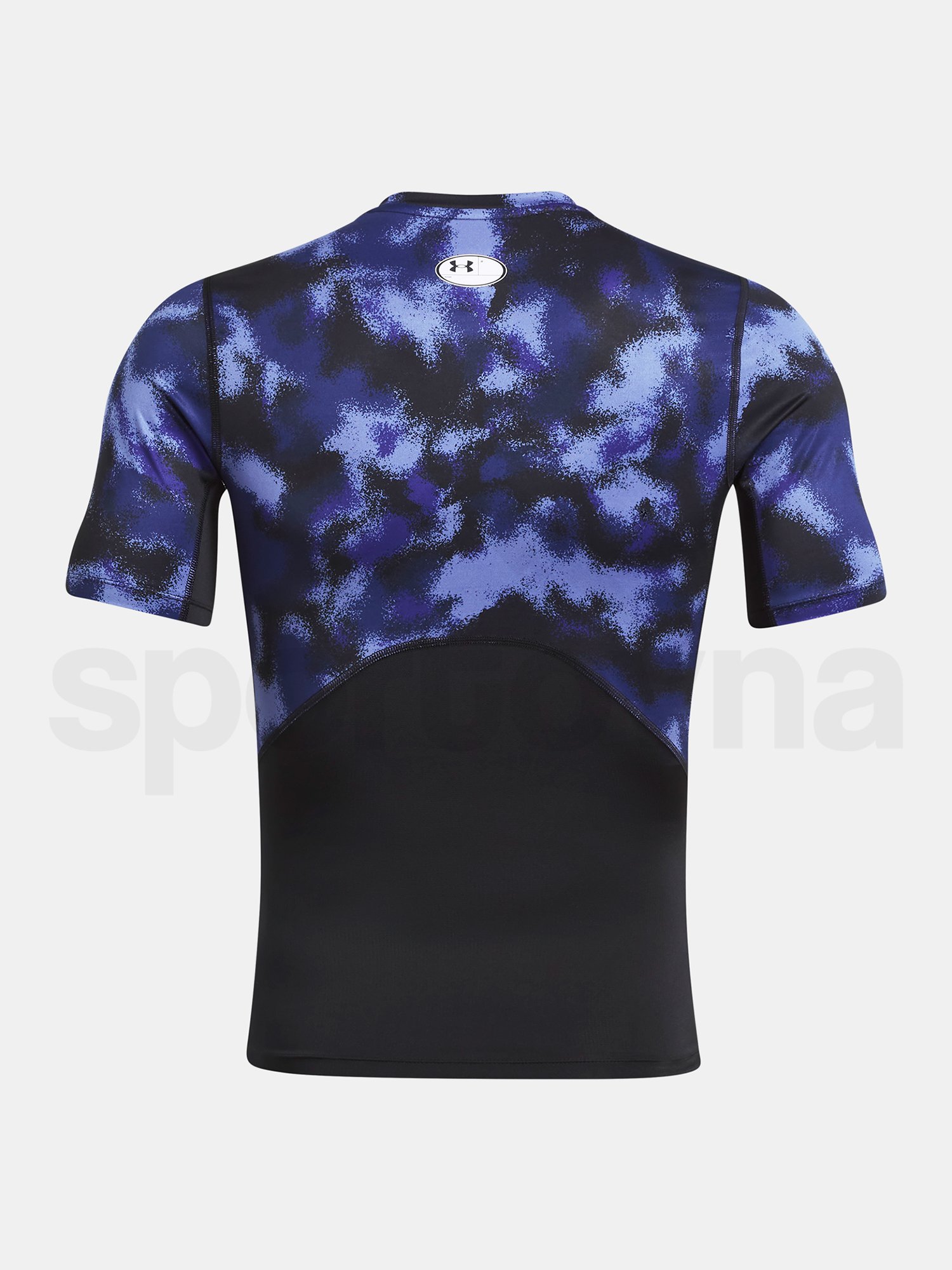 Tričko Under Armour UA HG Armour Printed SS - fialová