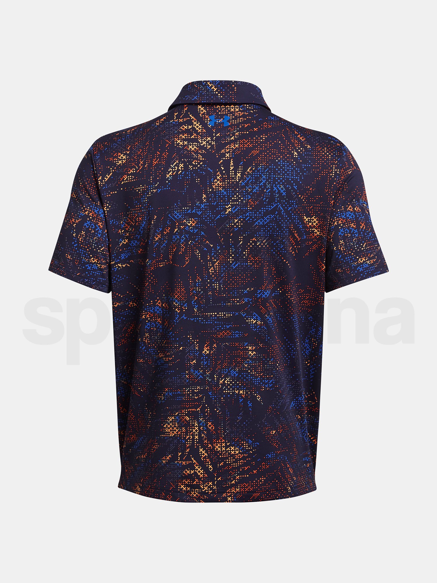 Tričko Under Armour UA Playoff 3.0 Printed Polo - modrá