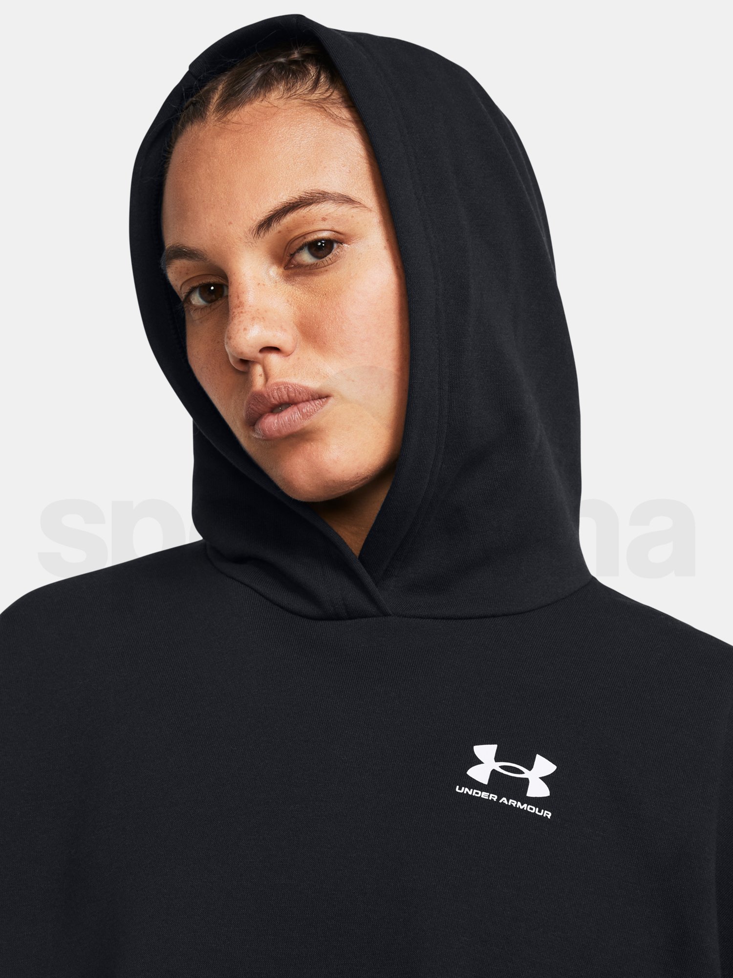 Mikina Under Armour UA Rival Terry OS Hoodie - čierna