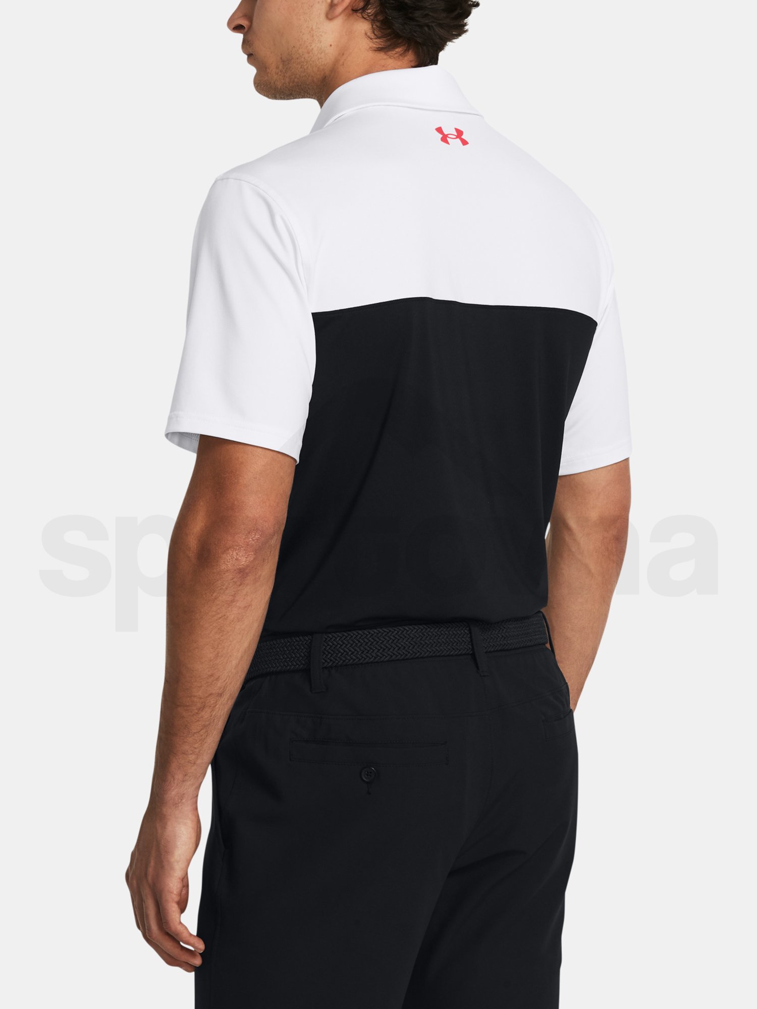 Tričko Under Armour UA T2G Color Block Polo - čierna