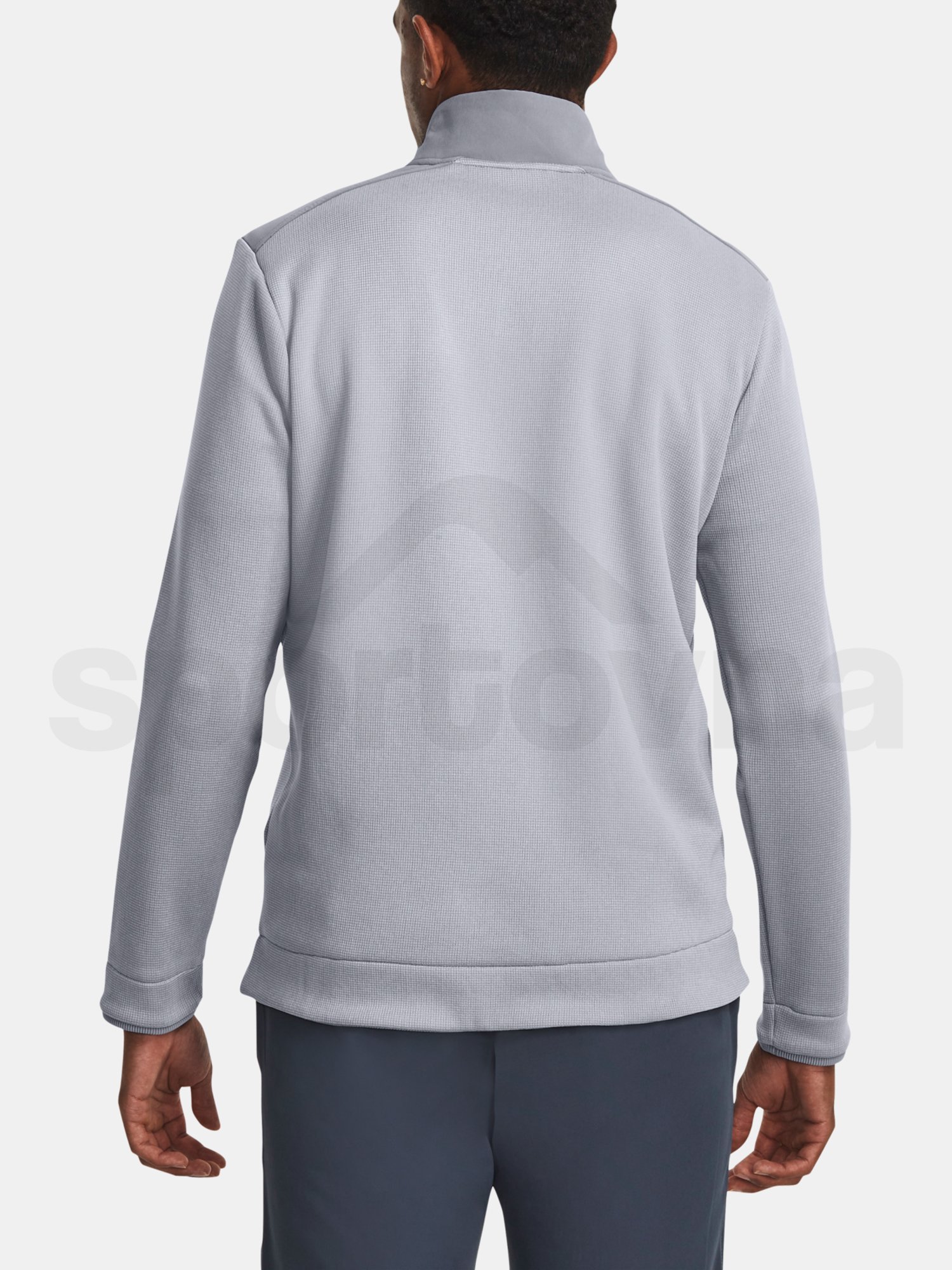 Mikina Under Armour UA Storm SweaterFleece HZ - sivá