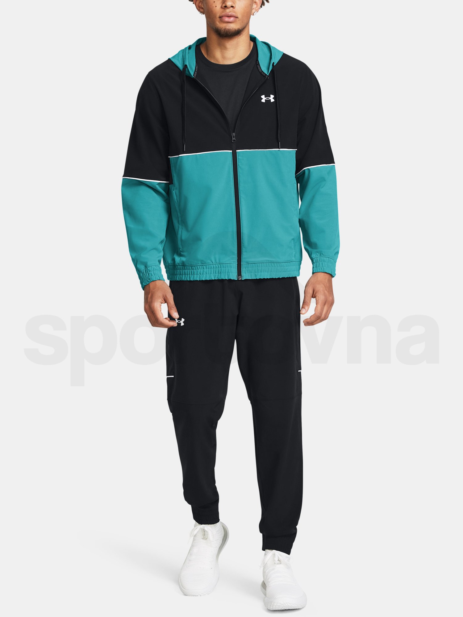 Tepláky Under Armour UA Baseline Woven Pant - čierna