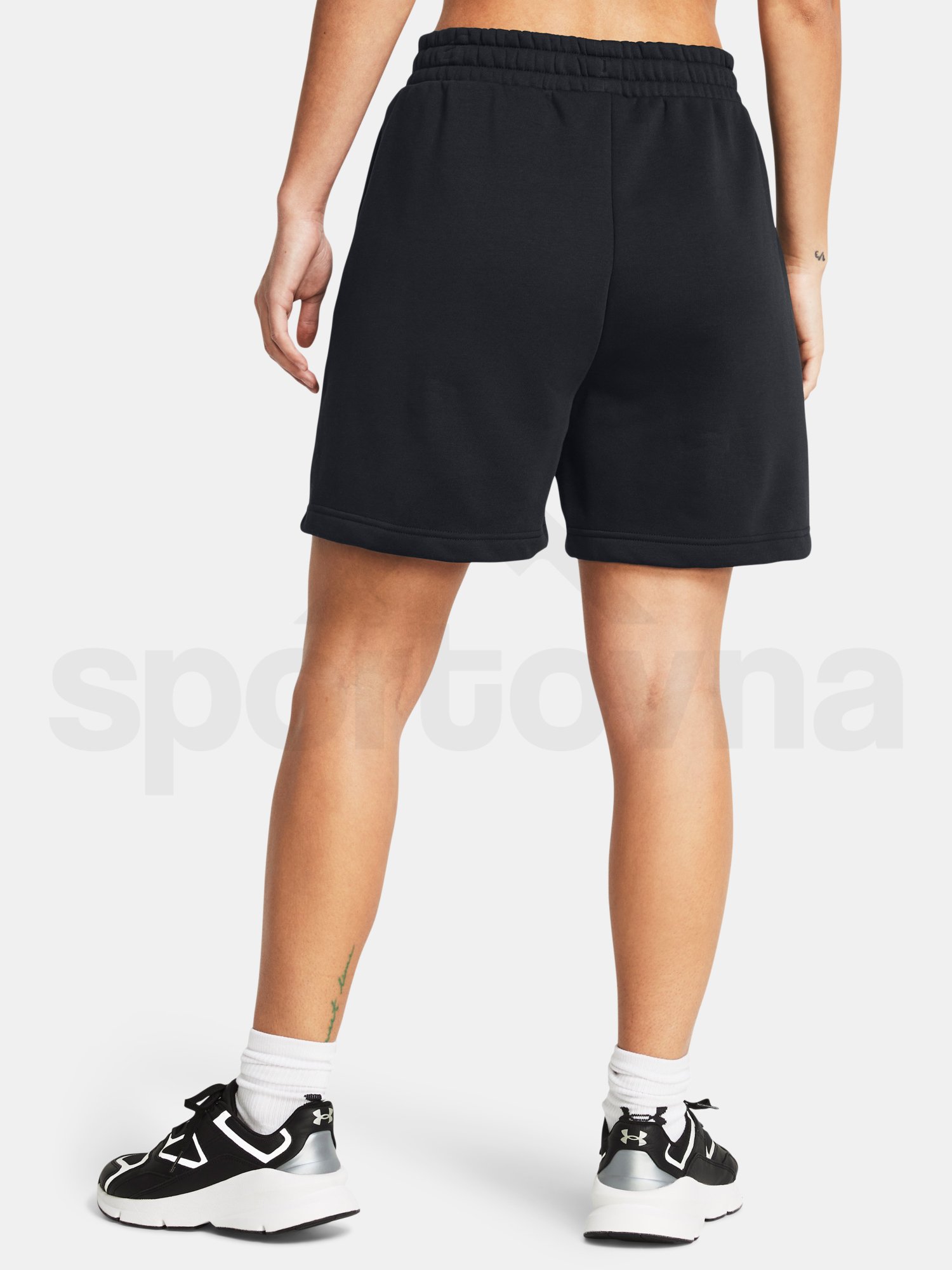 Kraťasy Under Armour UA Essl Flc Relax BF Short-BLK