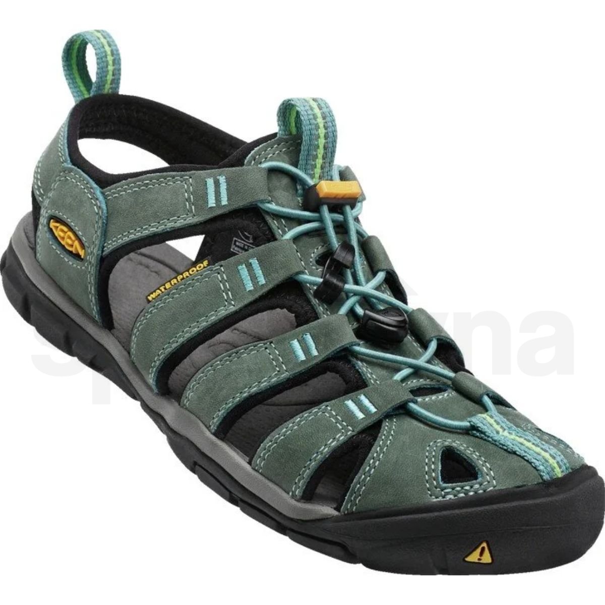 Sandále Keen Clearwater CNX Leather W - modrá