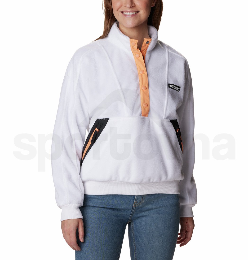 Mikina Columbia Wintertrainer™ Fleece Pullover W - bílá