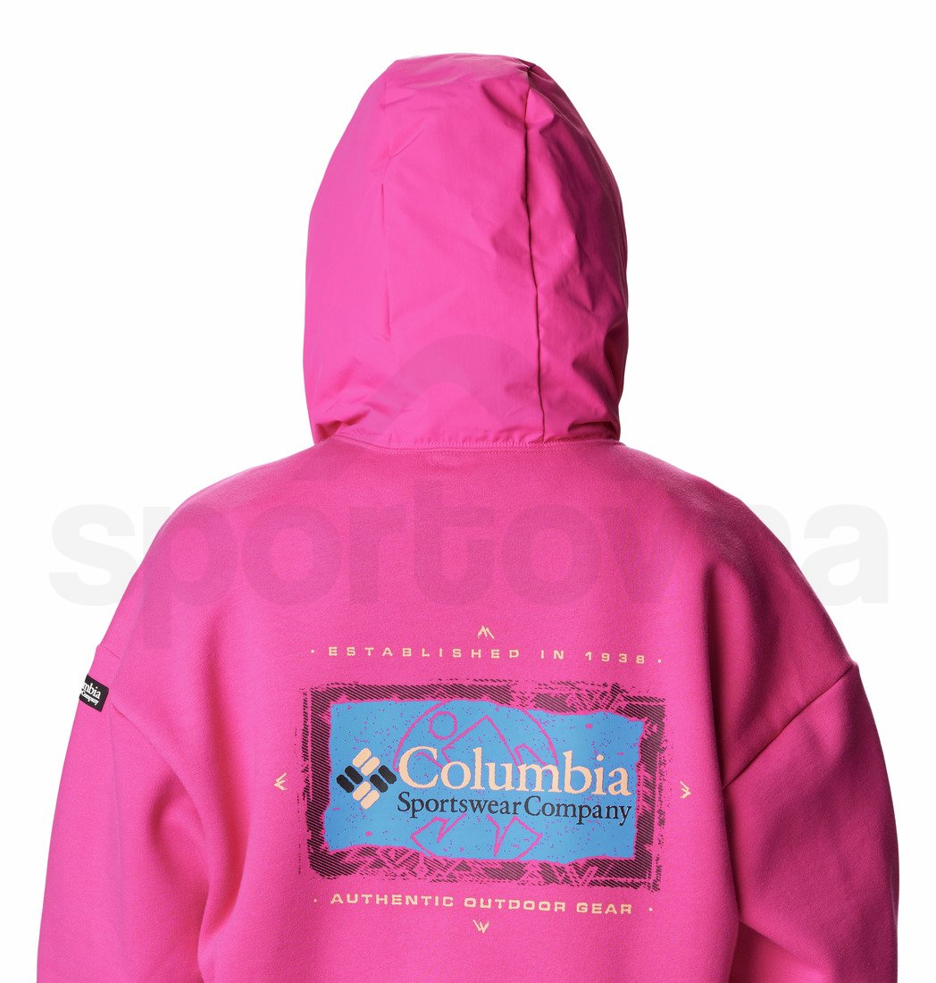 Mikina Columbia Wintertrainer™ Graphic Hoodie W - růžová