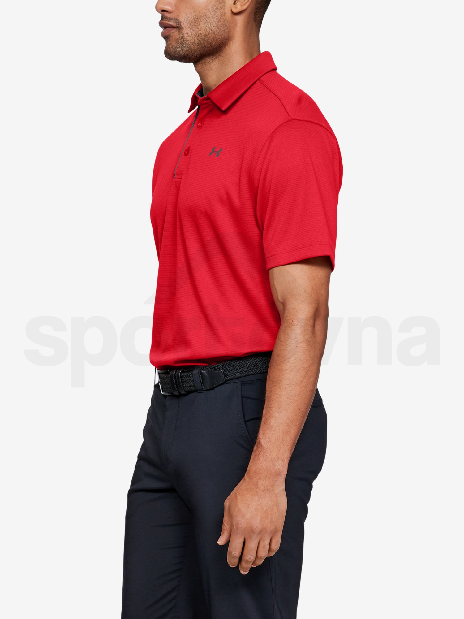 Tričko Under Armour Tech Polo - červená