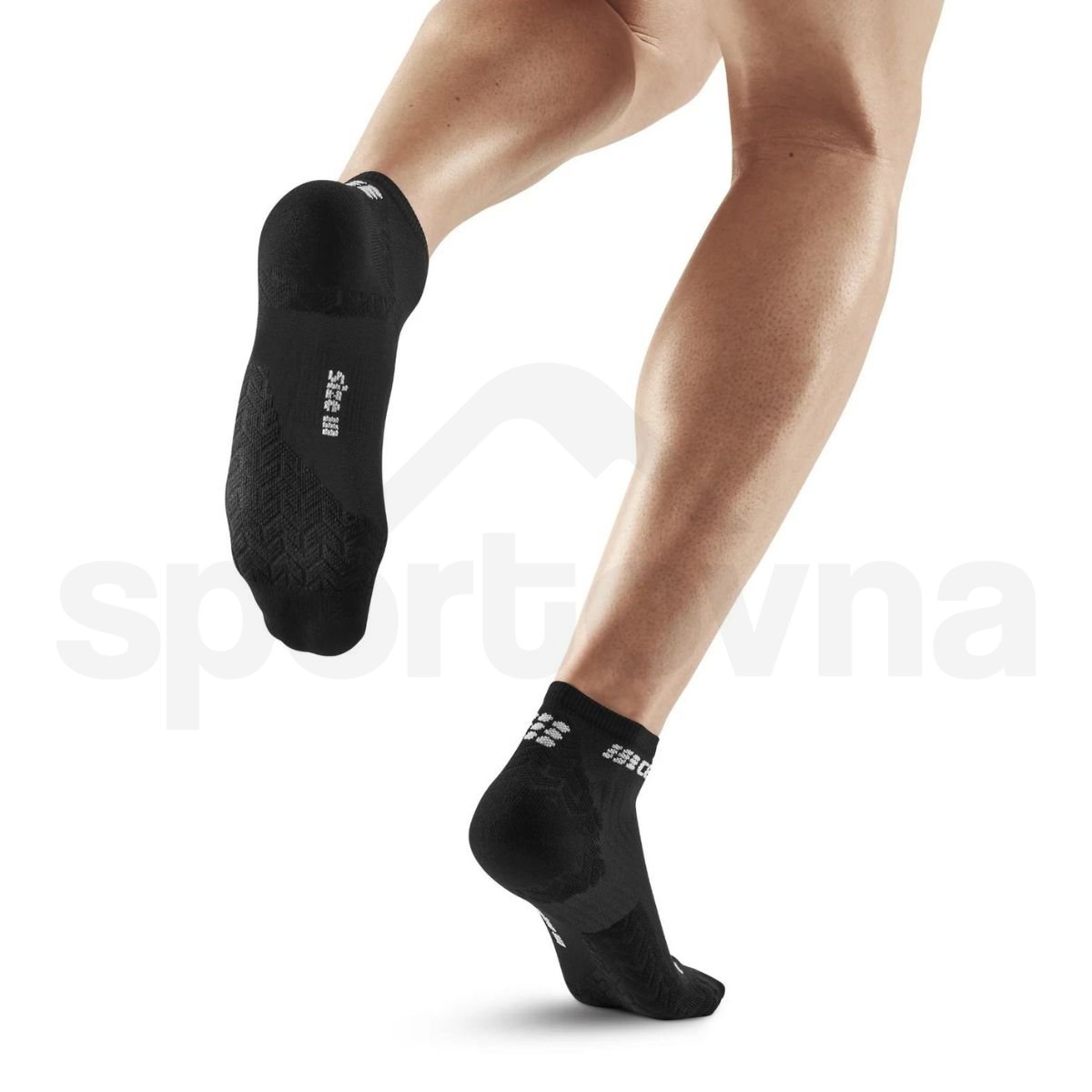 Ponožky kotníkové CEP Ultralight M - černá