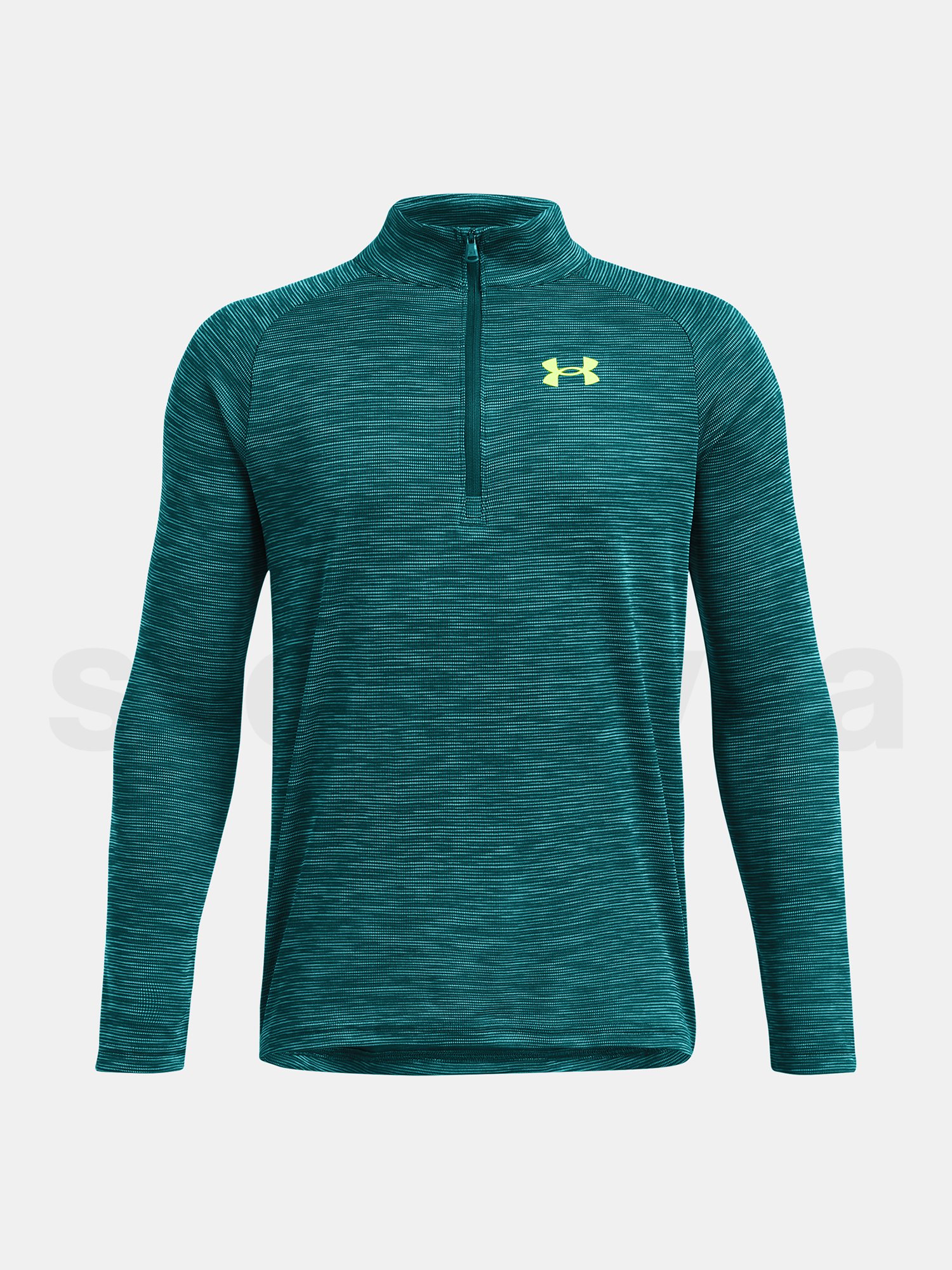 Mikina Under Armour UA Tech Textured 1/2 Zip - modrá