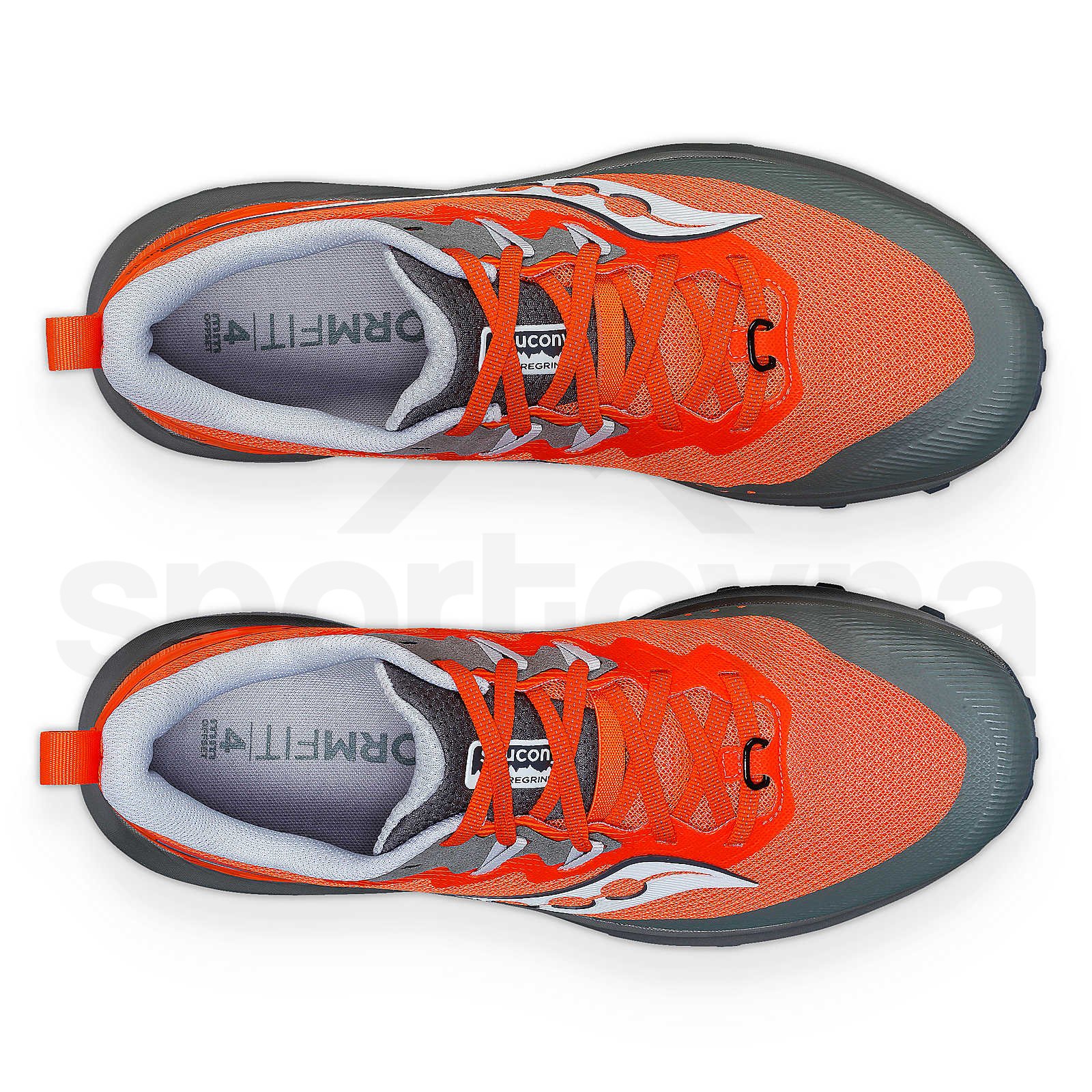 Obuv Saucony Peregrine 14 M - oranžová/šedá