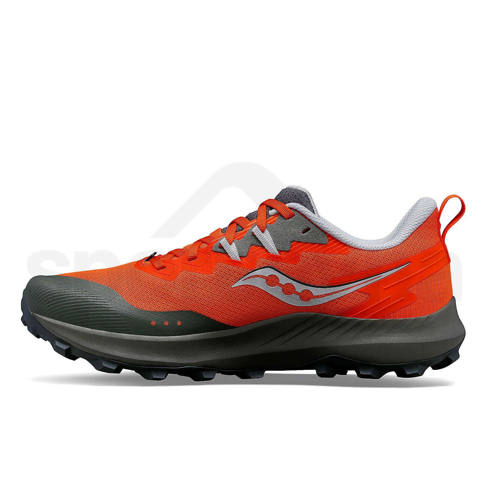 Obuv Saucony Peregrine 14 M - oranžová/sivá