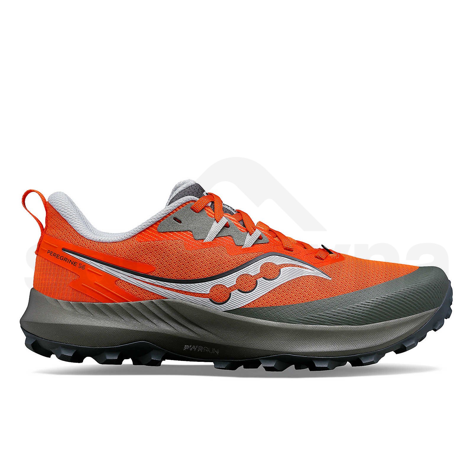 Obuv Saucony Peregrine 14 M - oranžová/šedá