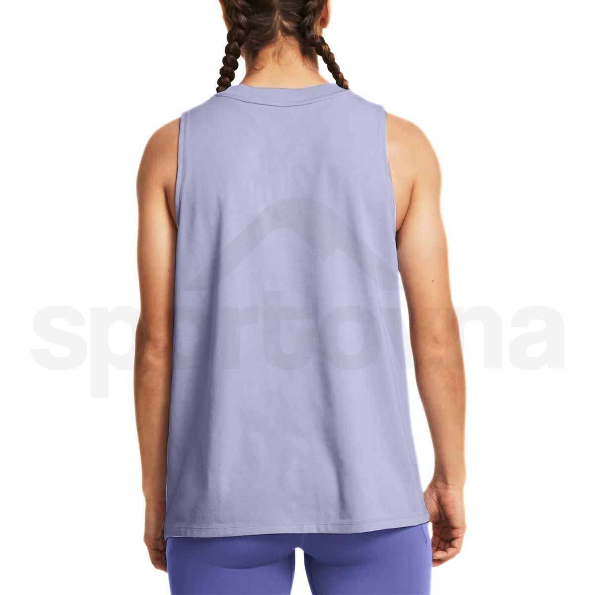 Tielko Under Armour Campus Muscle Tank W - fialová