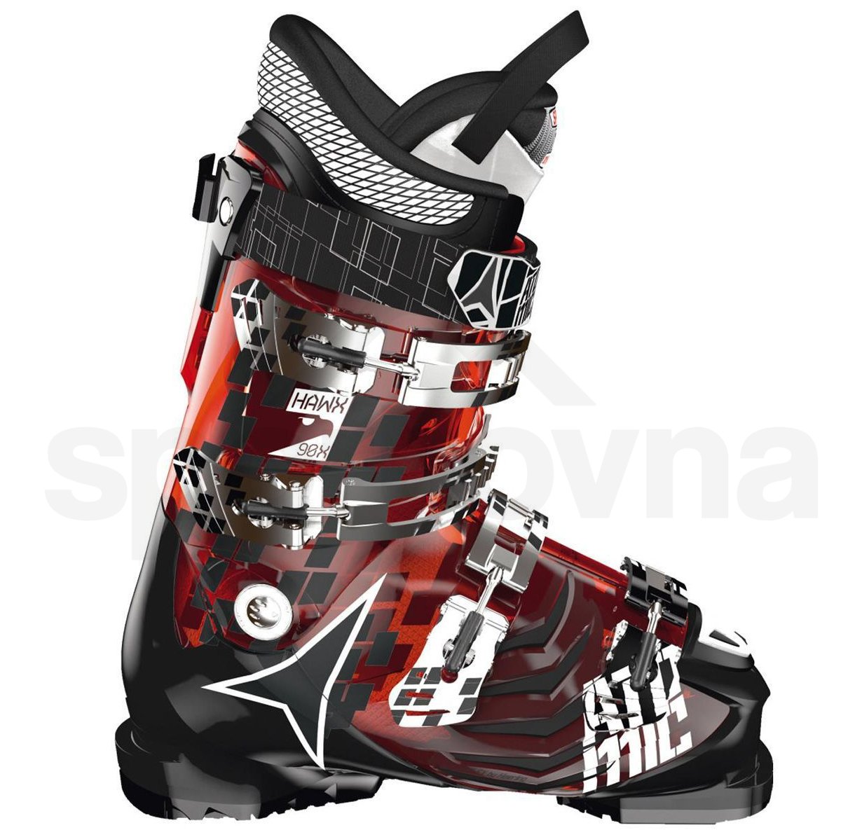 Lyžařské boty Atomic Hawx 90X - černá/červená