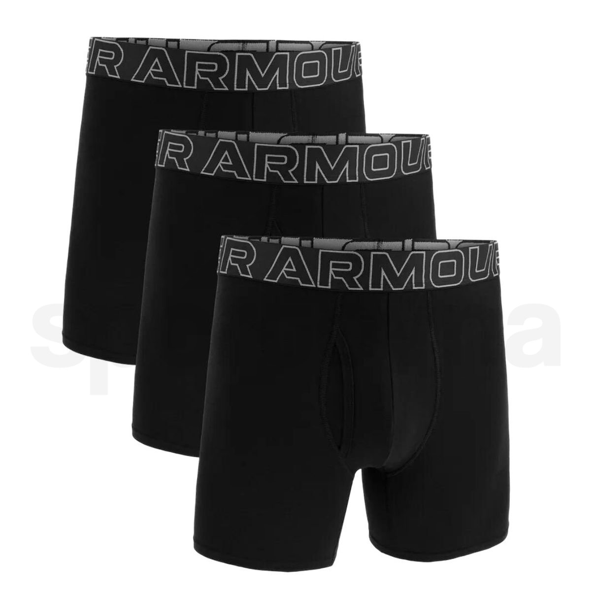 Boxerky Under Armour UA Perf Cotton 6in M - čierna