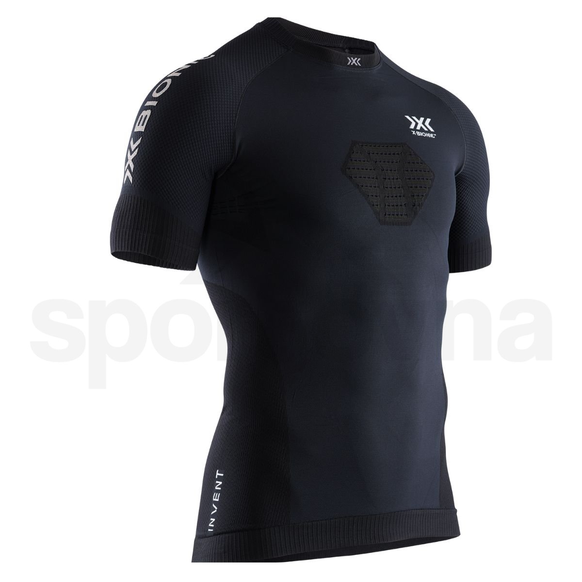 Tričko X-Bionic Invent 4.0 Running Shirt SH SL M - černá