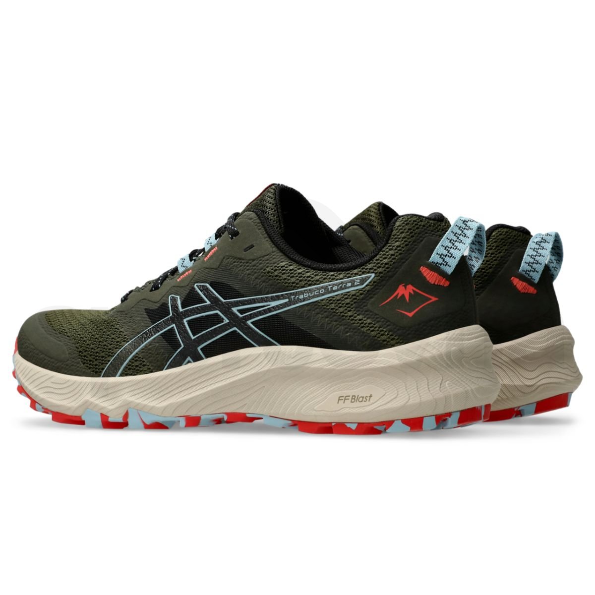 Obuv Asics Trabuco Terra 2 M - zelená