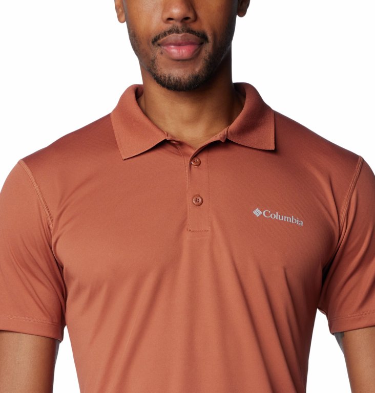 Tričko Columbia Zero Rules™ Polo Shirt M - oranžová