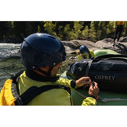 Cestovní taška Osprey Transporter WP Duffel 100 - černá