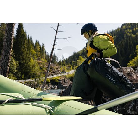 Cestovní taška Osprey Transporter WP Duffel 100 - černá