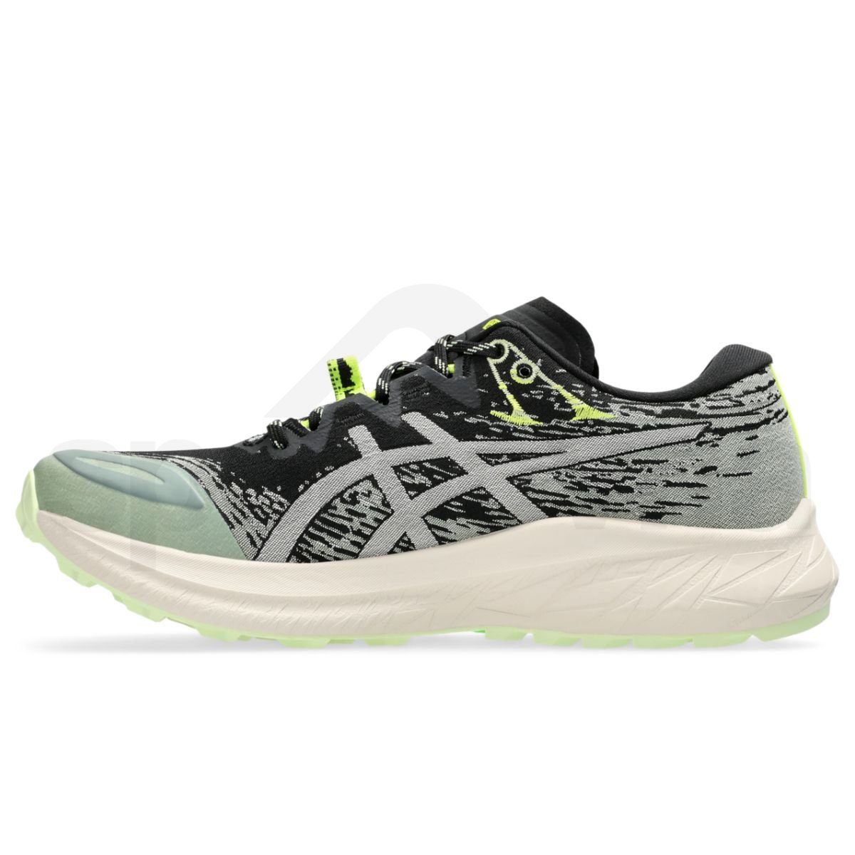 Obuv Asics Fuji Lite 5 W - čierna/žltá