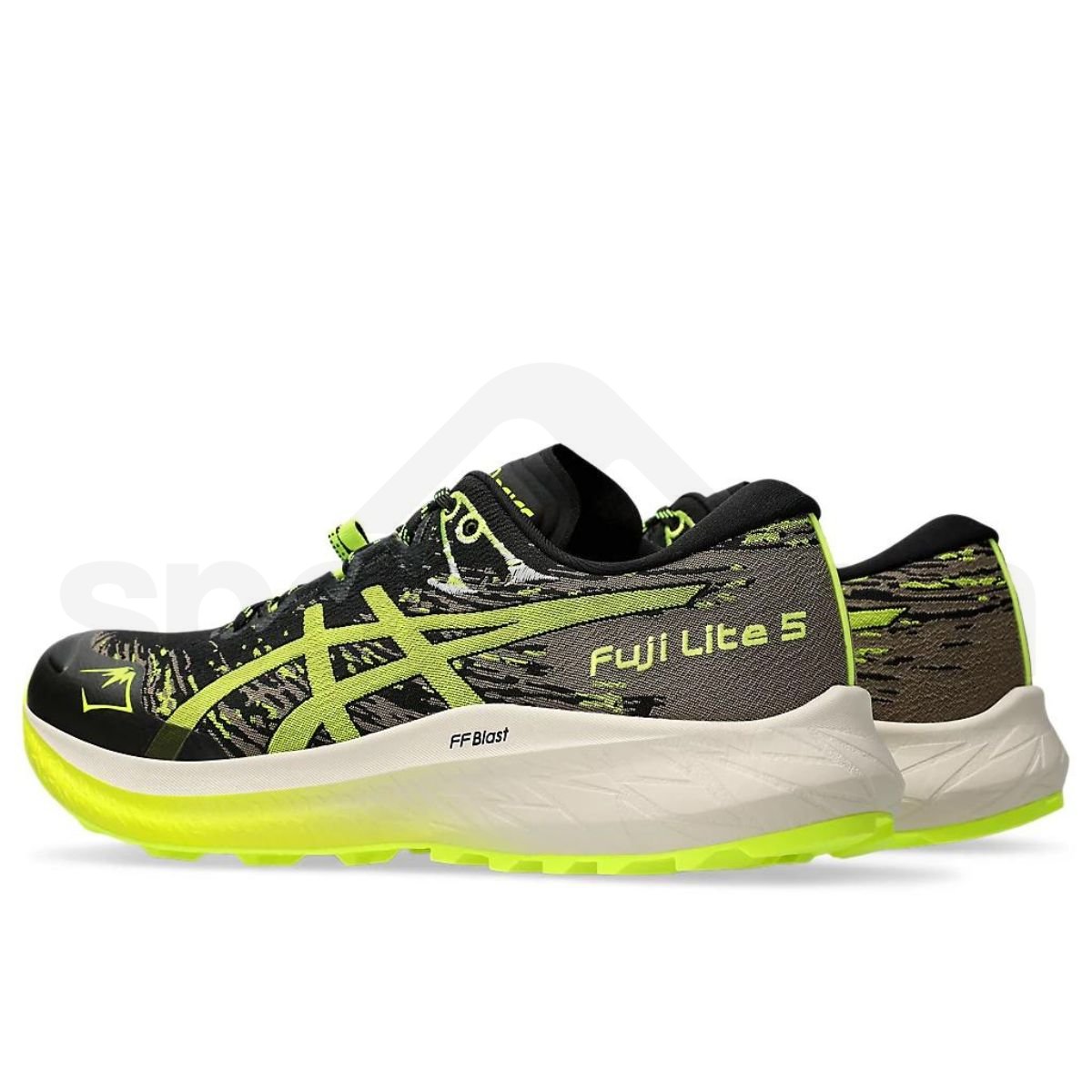 Obuv Asics Fuji Lite 5 M - čierna/žltá