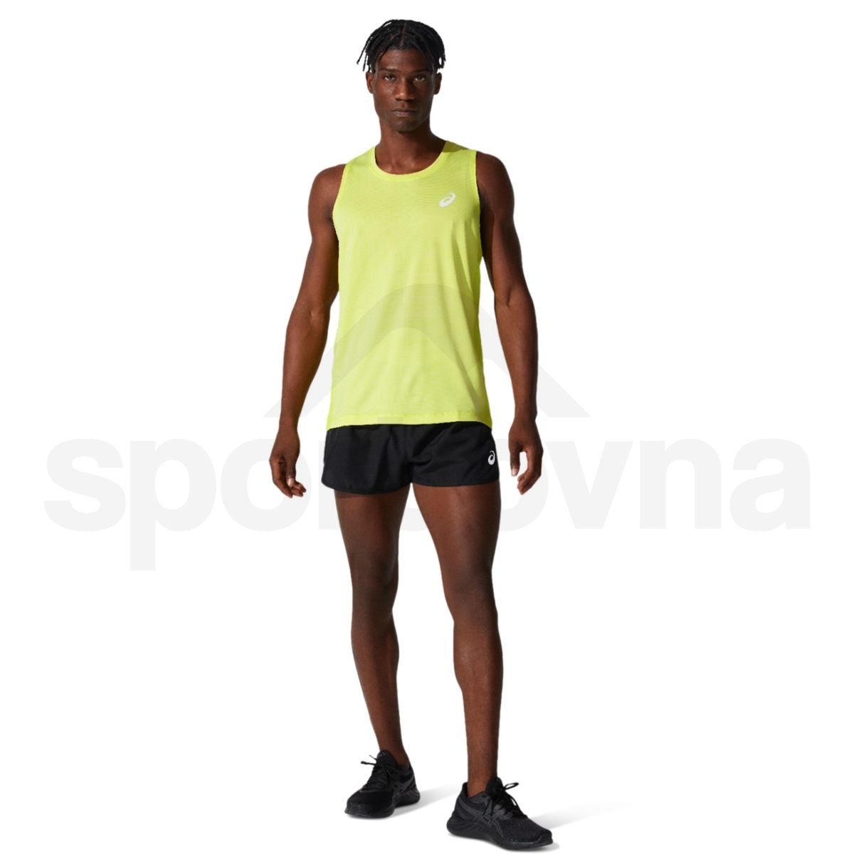 Šortky Asics Core Split Short M - čierna