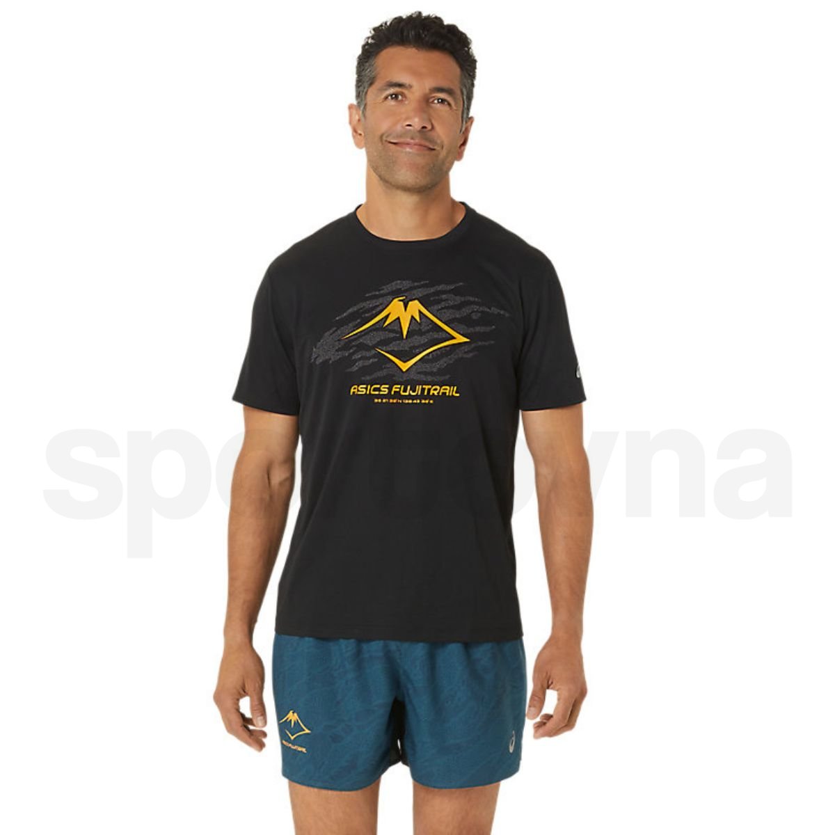 Tričko Asics Fujitrail Logo SS Top M - šedá