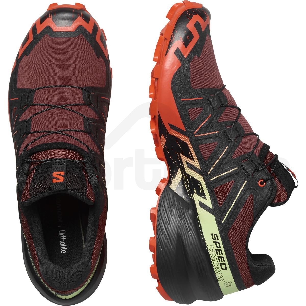 Obuv Salomon Speedcross 6 M - červená/černá