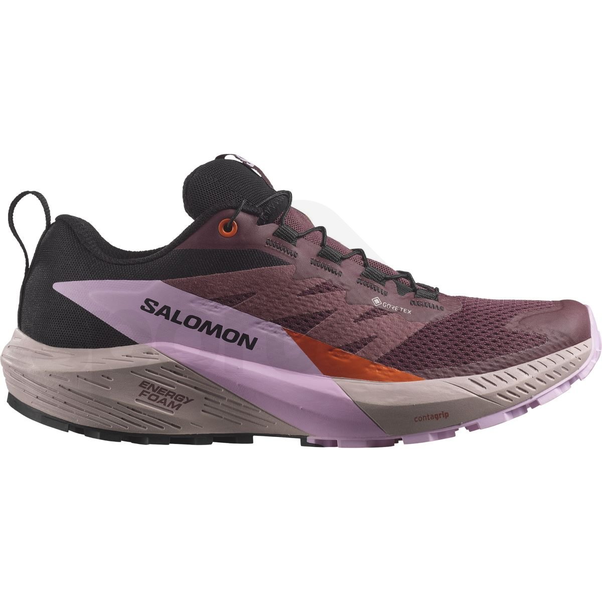 Obuv Salomon Sense Ride 5 GTX W - červená/růžová