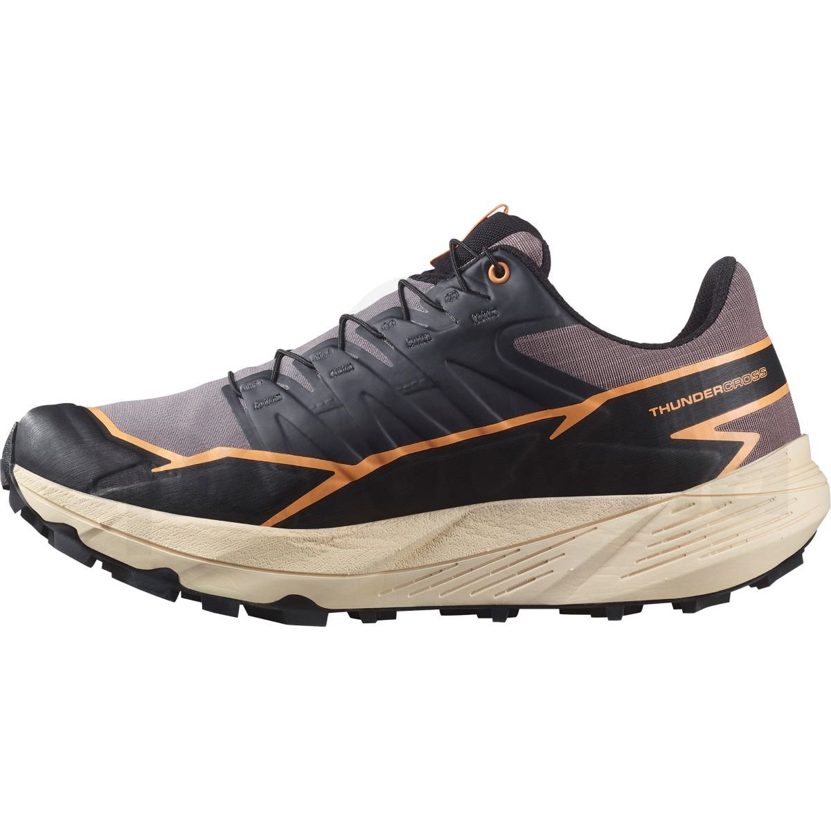 Obuv Salomon Thundercross GTX W - hnedá/čierna/oranžová