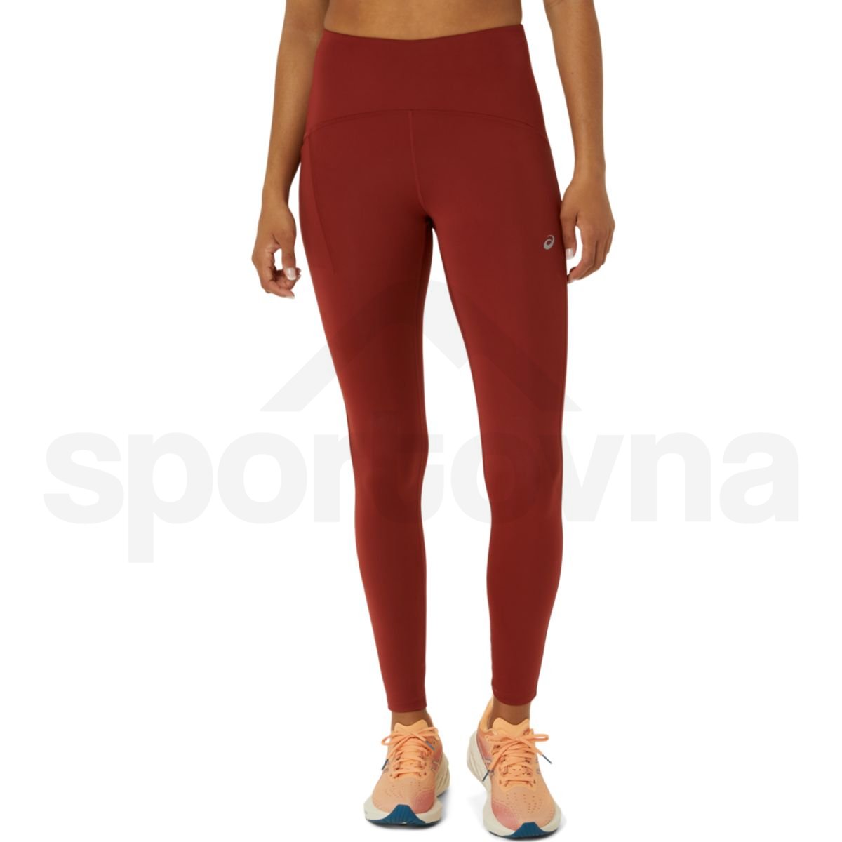 Legíny Asics Road High Waist Tight W - červená