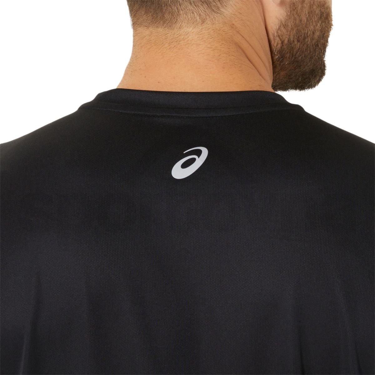 Tričko Asics Fujitrail Logo LS Top M - černá