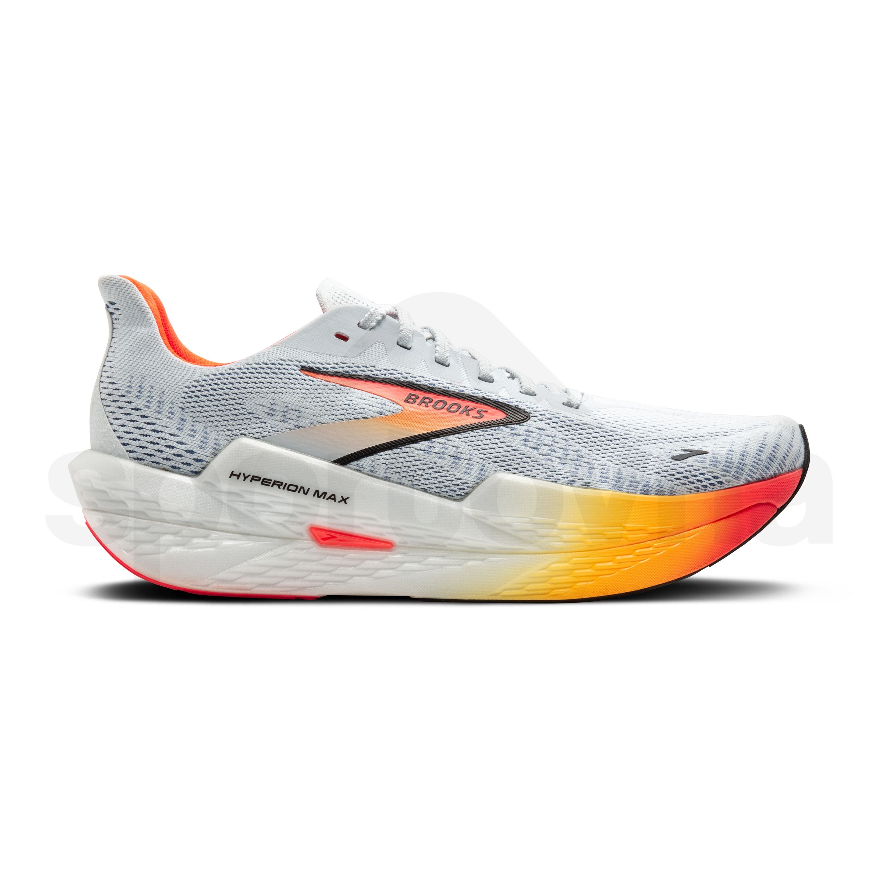 Obuv Brooks Hyperion Max 2 M - biela/oranžová