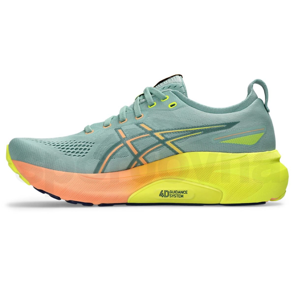 Obuv Asics Gel-Kayano 31 Paris M - zelená/žltá/oranžová