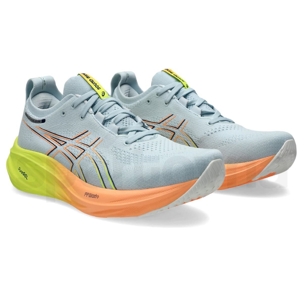 Obuv Asics Gel-Nimbus 26 Paris M - šedá/oranžová/žlutá