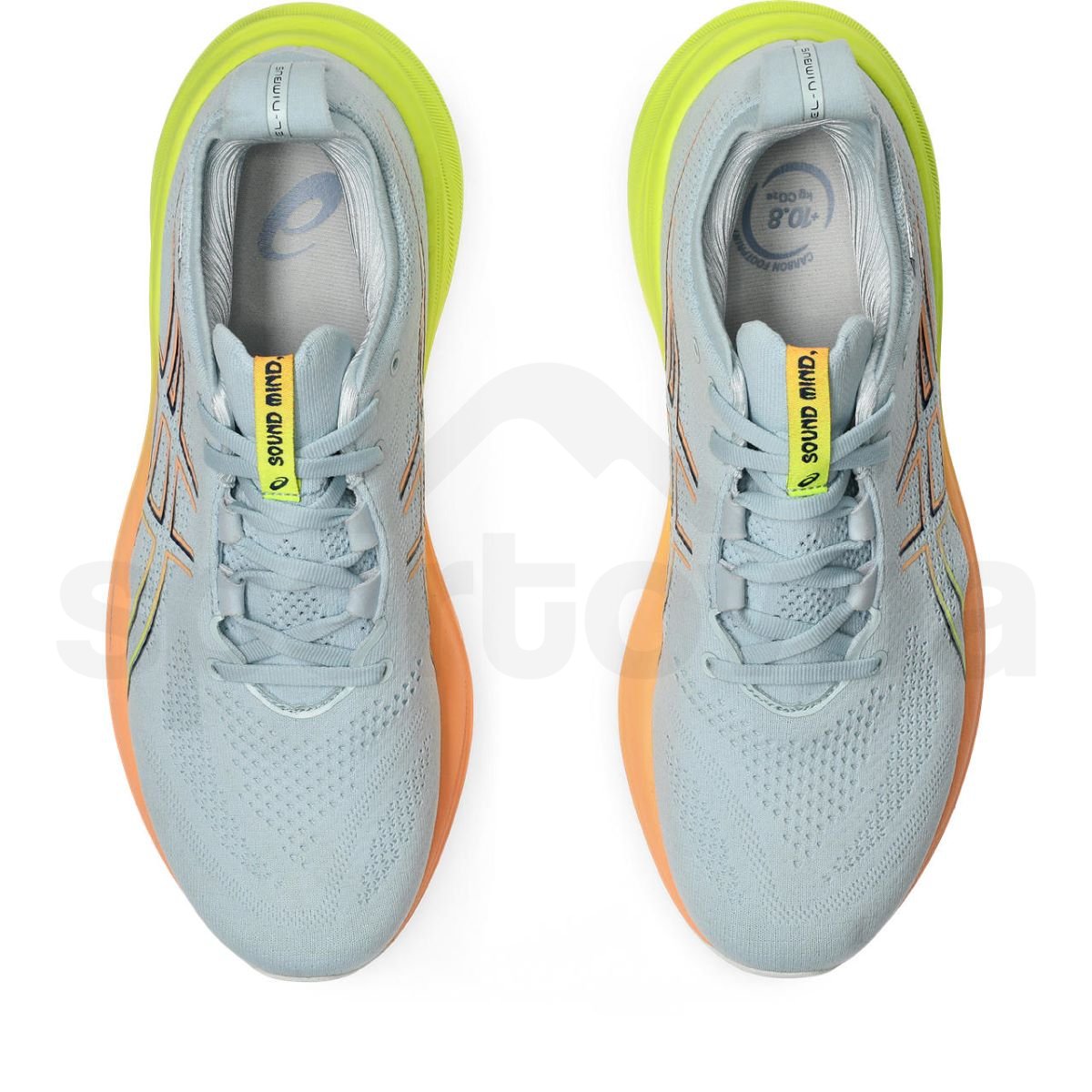 Obuv Asics Gel-Nimbus 26 Paris M - šedá/oranžová/žlutá