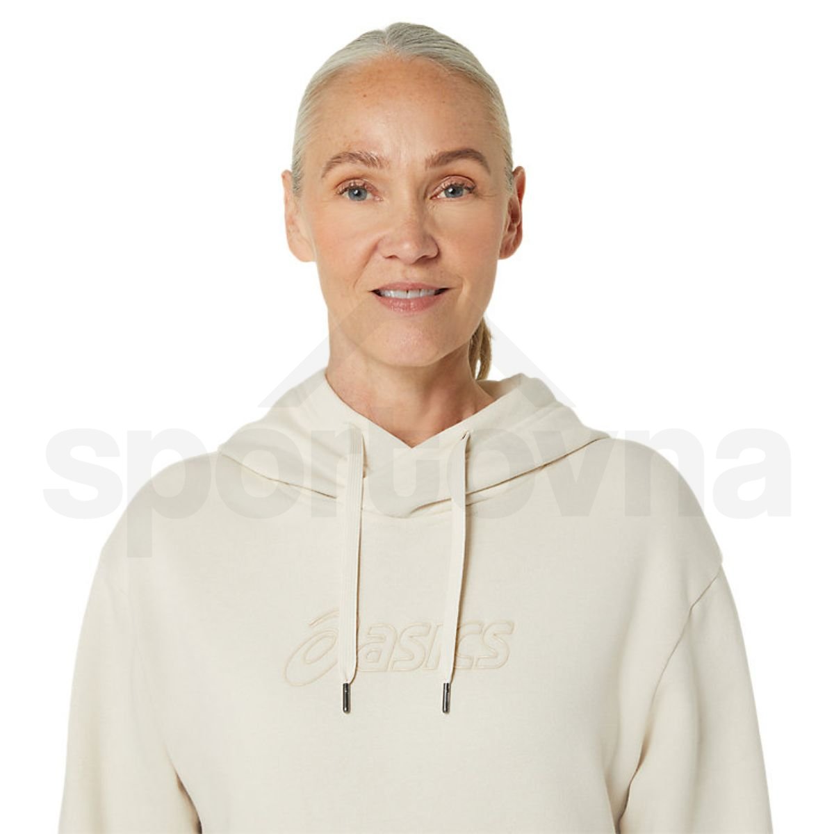 Mikina Asics Asics Logo Oth Hoodie W - béžová