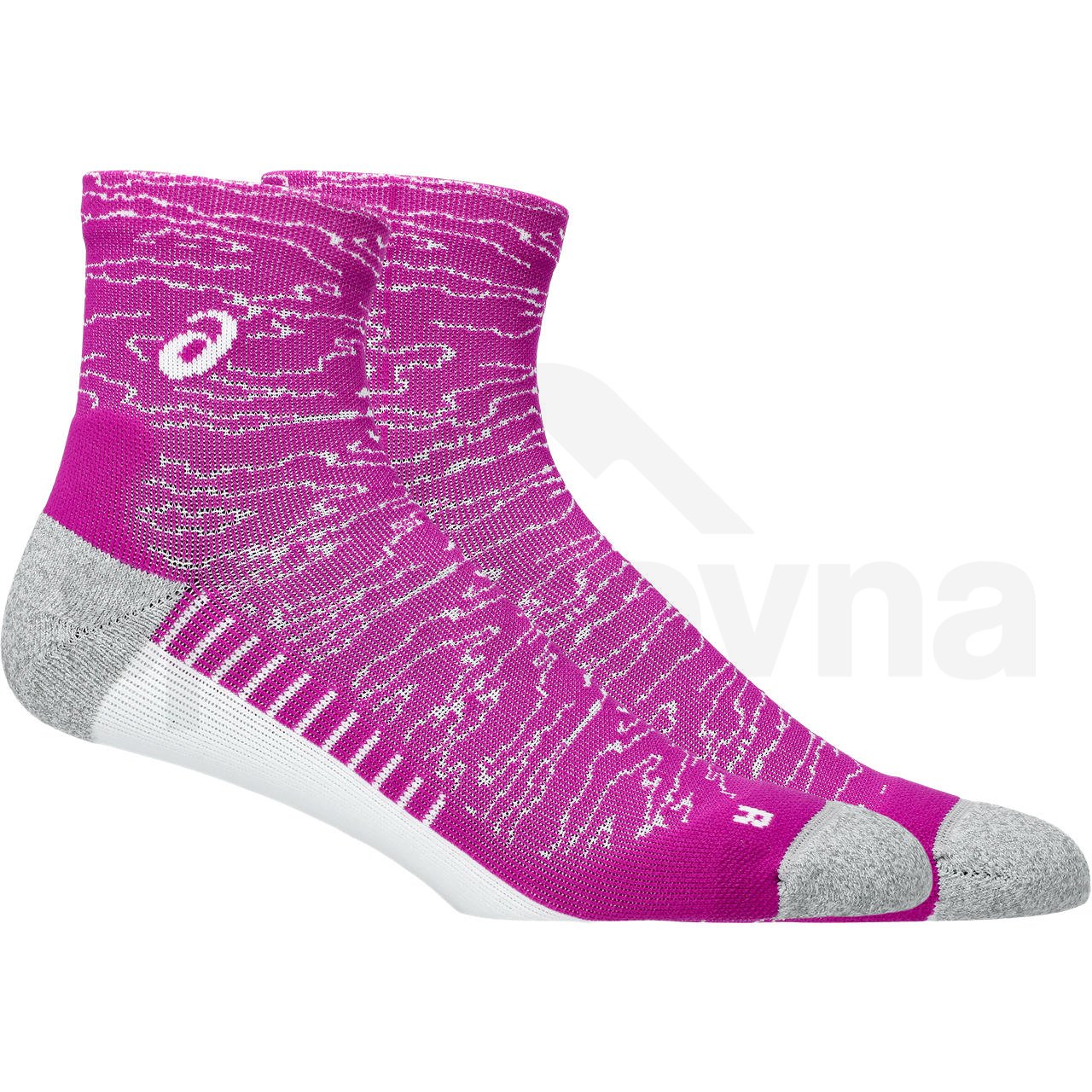 Ponožky Asics Performance Run Sock Quarter - růžová